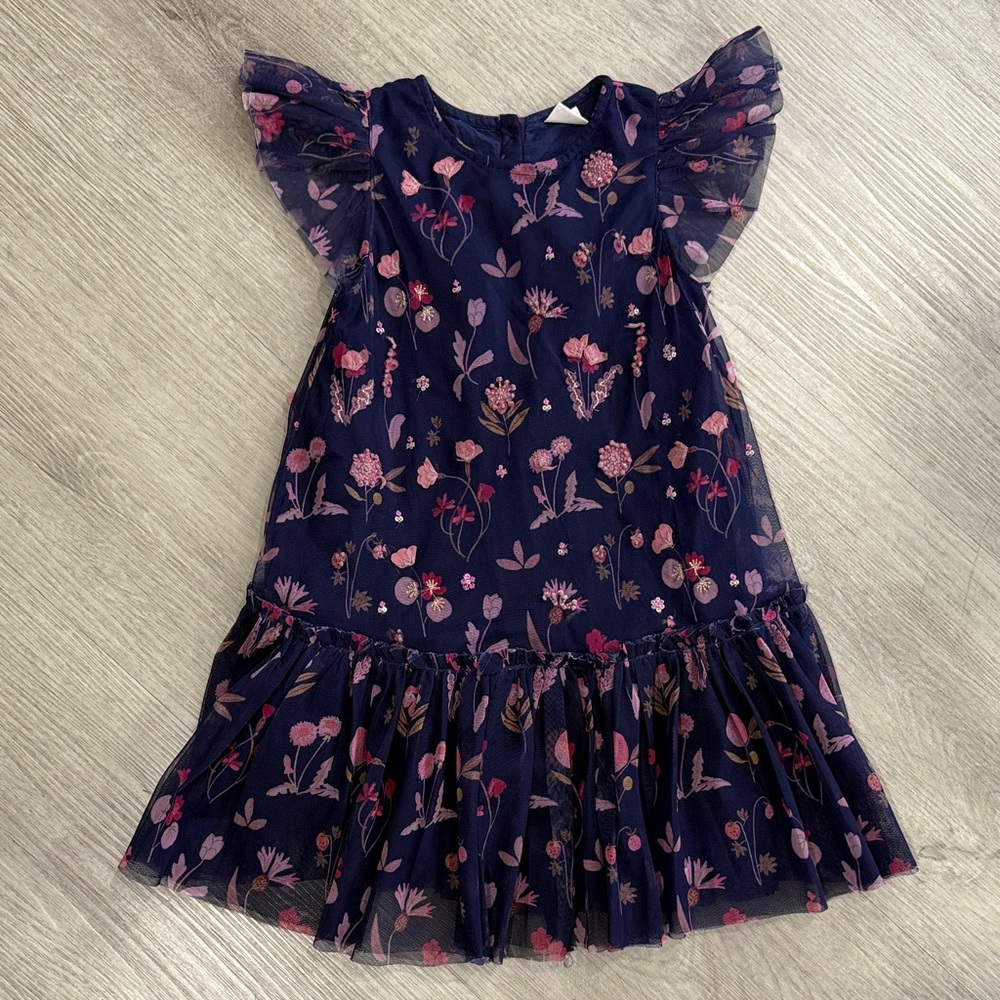 Next Kids Formal Dress Floral 3-4yrs
